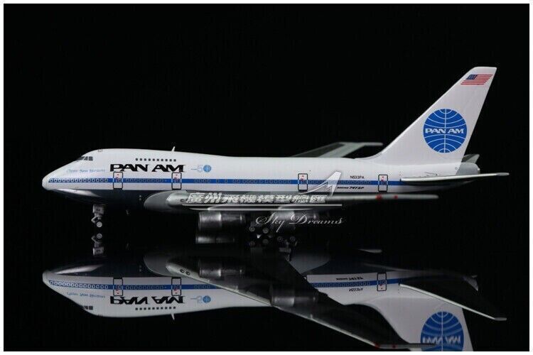 1:400 JC Wings PAN AM BOEING 747SP Passenger Airplane Diecast Aircraft Model