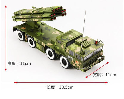 1:30 Phl03 Type 300Mm Long-Range Rocket Launcher Simulation Metal Model Military