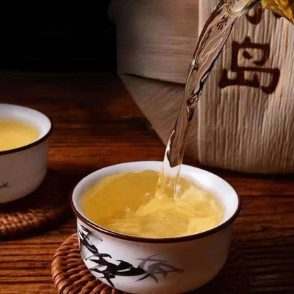 357g Mengku Iceland Raw Puerh Tea Cake Yunnan Puerh Tea Chinese Pu'er Green Tea
