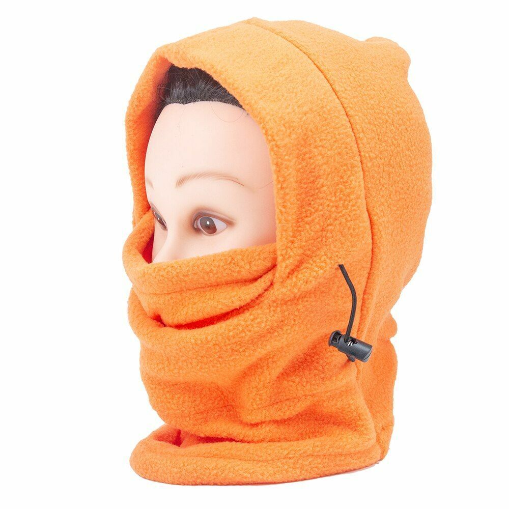 Winter Thermal Fleece Hat Neck Warmer Face Scarf Cap Balaclava Running Cycling
