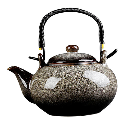 Ceramic Teapot for Boiling Hot Water Tea Dispenser Teaware