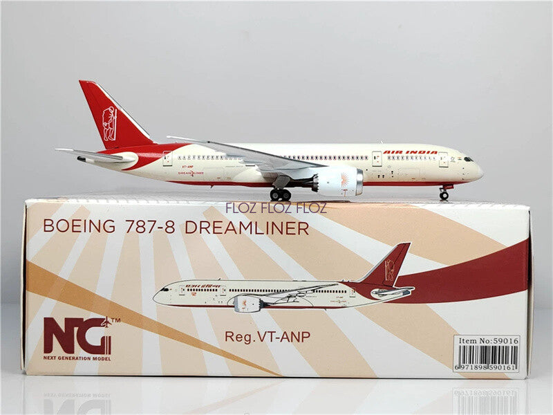 NG Models AIR INDIA for Boeing B787-8 DREAMLINER VT-ANP 1:400 Aircraft Pre-built