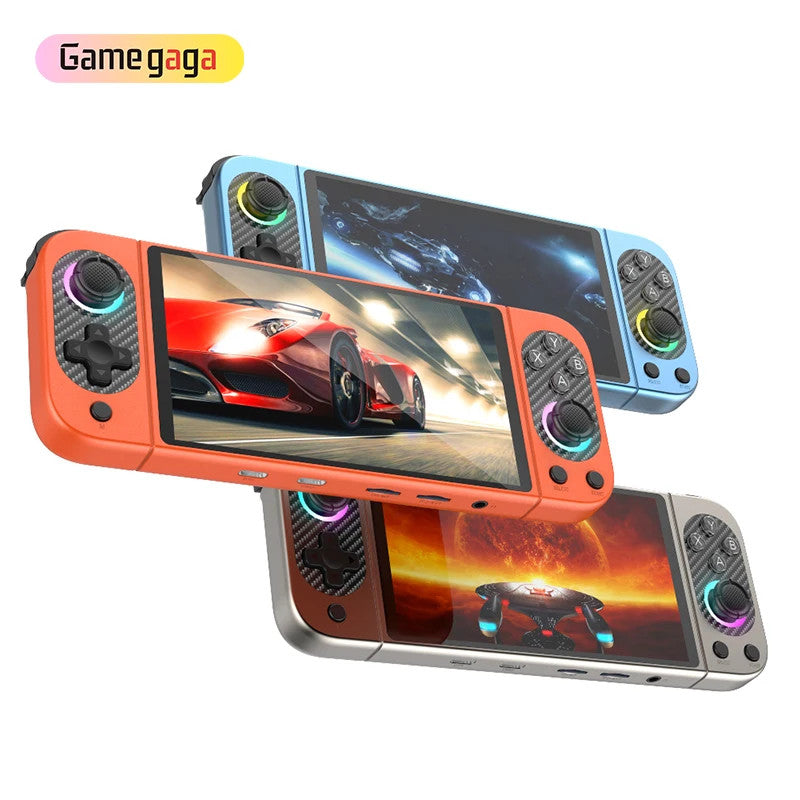 D50 Max Android Handheld Game Console, 5 Inch Touch Screen, Open Source