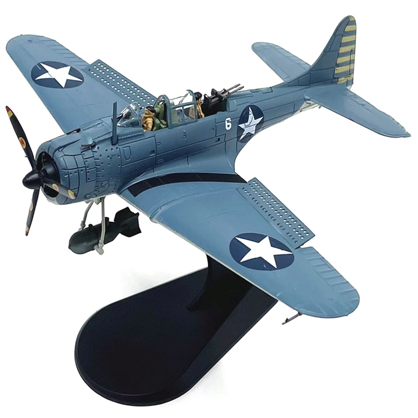 1:72 Scale US SBD-3 Dive Bomber Fighter Alloy Aircraft Model Military Plane NEW