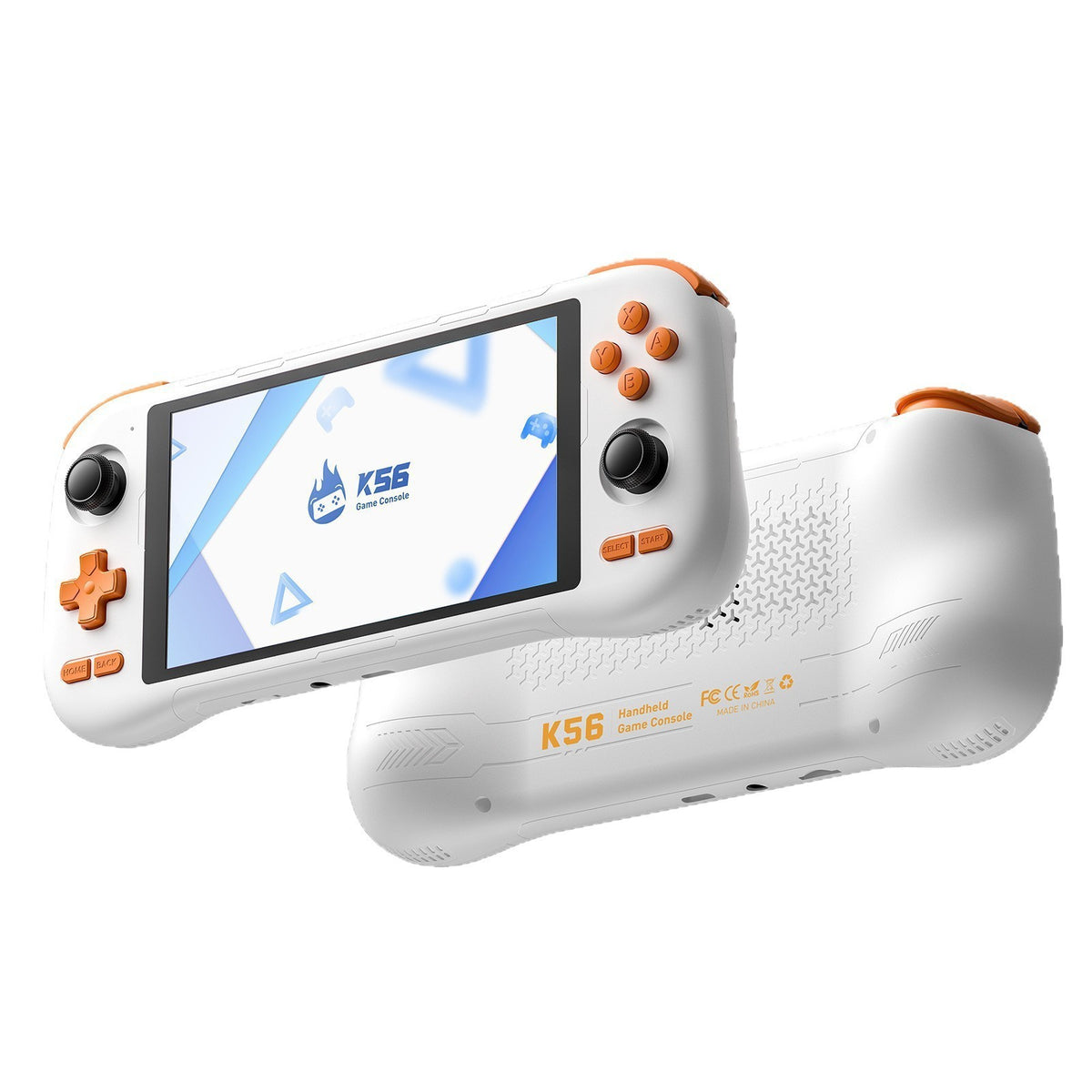 5.5 inches K56 Retro Handheld Gaming Console Android 14 Open Source PSP N64