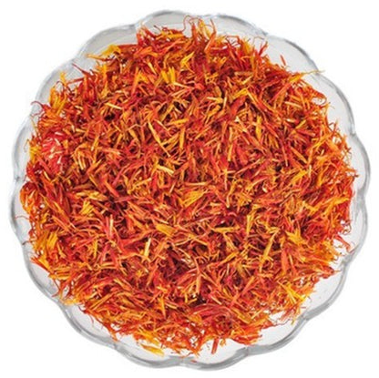100% Natural DRIED SAFFRON SAFFLOWER Tea Organic Chinese Herbal Tea
