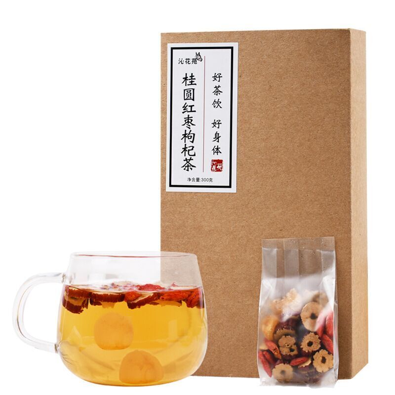 Tea Drink Dried Assorted Herbal Tea A Mixed Longan+Jujube+Lycii Herbal Tea Bags