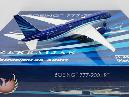 1:400 Phoenix AZERBAIJAN BOEING B777-200LR Airplane Diecast Aircraft Plane Model
