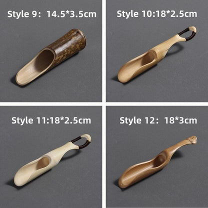 Natural Bamboo Tea Spoon/Tea Ceremony Accessories/Kung Fu Tea Tools
