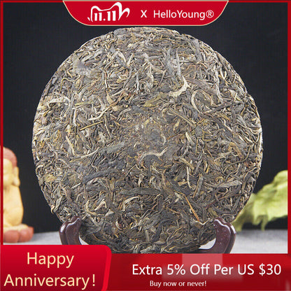 Ancient Puer Tree in Iceland Tea Health Care Yunnan Qizi Cake Tea 357g-