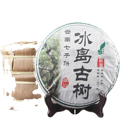 357g Cha Tea Health Care Yunnan Qizi Cake Tea Ancient Puer Tree In Iceland