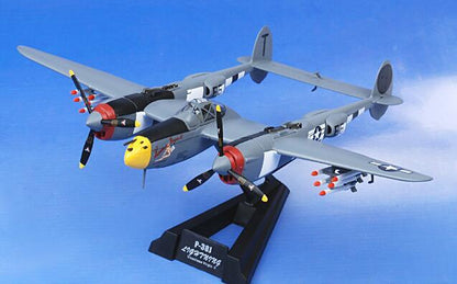 Witty P38 USAF 370TH VIVACIOUS VIRGIN II 1/72 diecast plane model aircraft