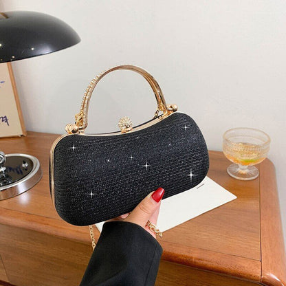 Fashion Gold Diamond Evening Bags Luxury Handbag Women Shoulder Crossbody Bag