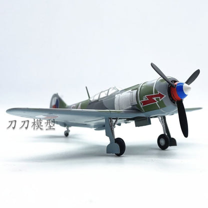 1/72 Lavochkin La-7 Chech Army Fighter 64# Model Plane WW2 Military Collectible