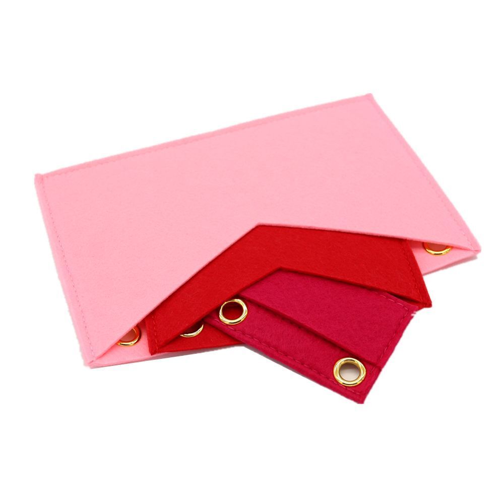 Organizer Handbag Golden Chain Crossbody Bag Envelope Purse Insert Organizer 1PC