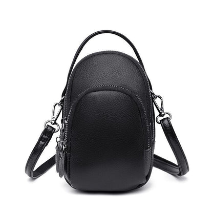 Cow Leather Shoulder Bags Luxury Mobile Phone Bag Handbags Female Messenger Bag