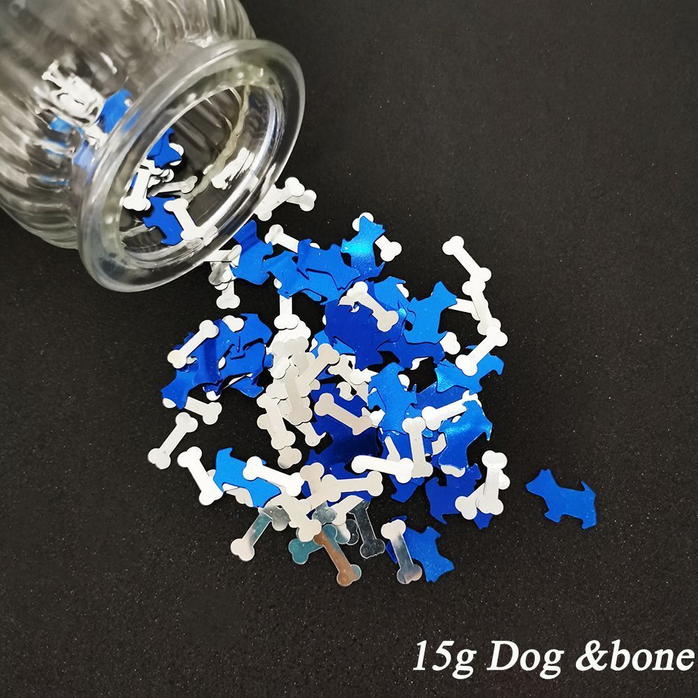 Animal Theme Confetti 15g Cat Dog Spider Bat Sequins DIY Party Table Decorations