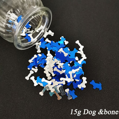 Animal Theme Confetti 15g Cat Dog Spider Bat Sequins DIY Party Table Decorations