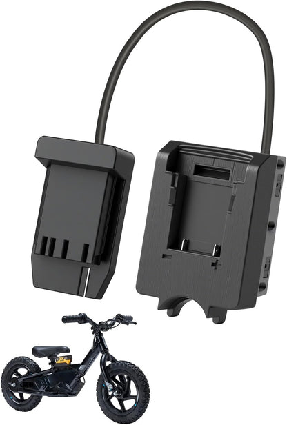Battery Adapter for Stacyc 12" & 16" Electric Balance Bikes - Compatible with De