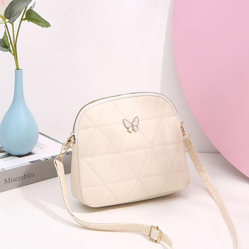 Triangle Embroidery Shoulder Bag Trend Ladies Crossbody Bags Vintage Messenger