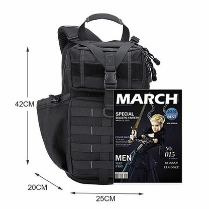 25L Tactical Backpack Hiking Camping Equipment Outdoor Hunting Travel Bags 600D