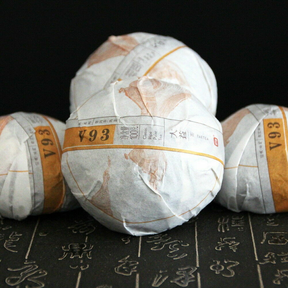 V93 Yunnan Menghai TAETEA Dayi Pu-erh Chinese Puer Tea Tuo Cha 2017 Ripe