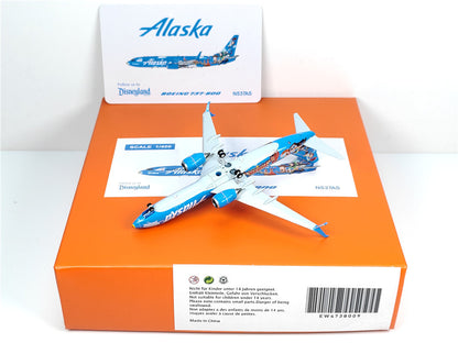 1:400 JC Wings ALASKA BOEING B737-800 Passenger Airplane Diecast Aircraft Model