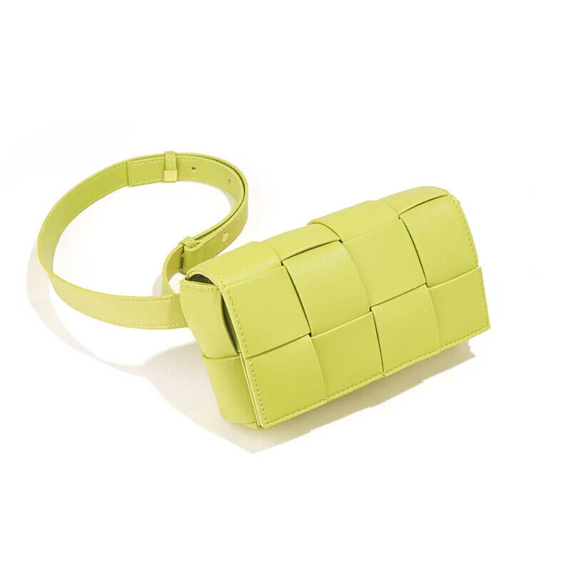 Bags Women Bag Weave Waist Belt Bag 2023 Trend Chest Pouch Female Bag