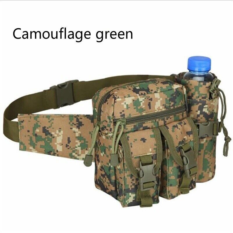 Men's Tactical Casual Fanny Pouch Waist Bag Packs Military Bag Hunting Packs