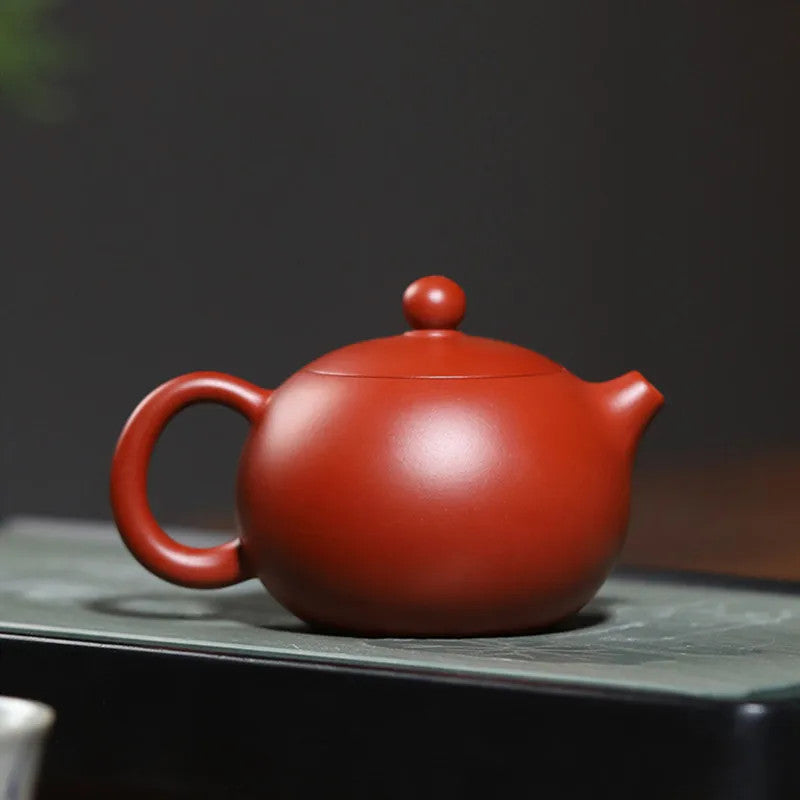 Chinese Yixing Zisha Teapot Handmade Dahongpao Tea Set Infuser Xishi Kettle