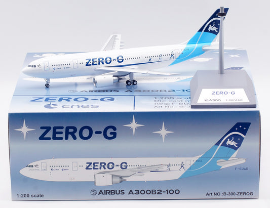 1:200 27CM B-Models ZERO-G AIRBUS A300 Passenger Airplane Diecast Aircraft Model