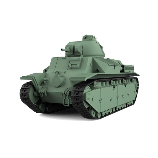 SSMODEL SS72658 1/72 25mm Military Model Kit France Chare D2 Light Tank