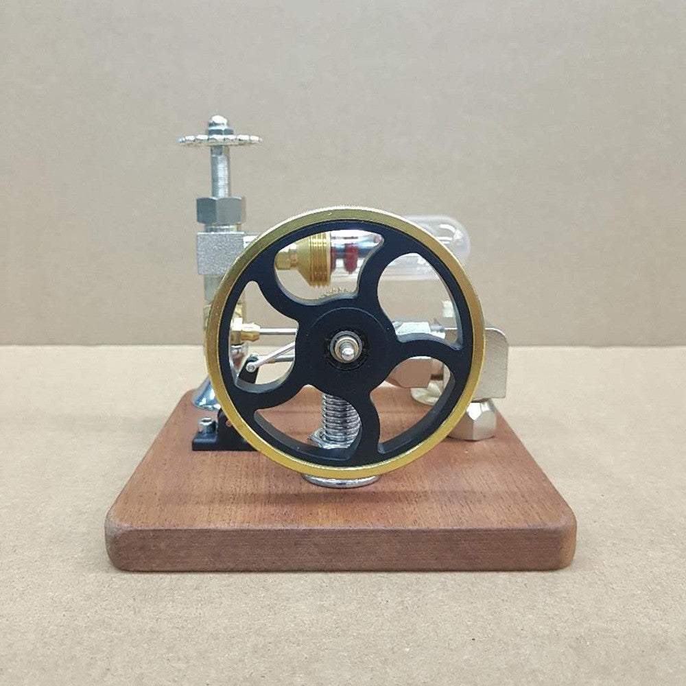 Free-piston Variable-speed Power Stirling External-burn Engine Metal Model