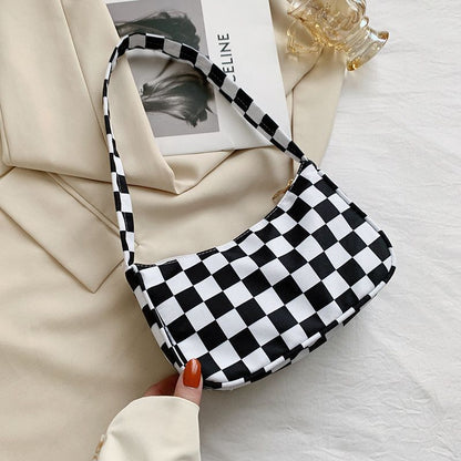 Handbag Canvas Underarm Shoulder Bags Totes Purse Pouch 23*13*7.5 CM 5 Colors