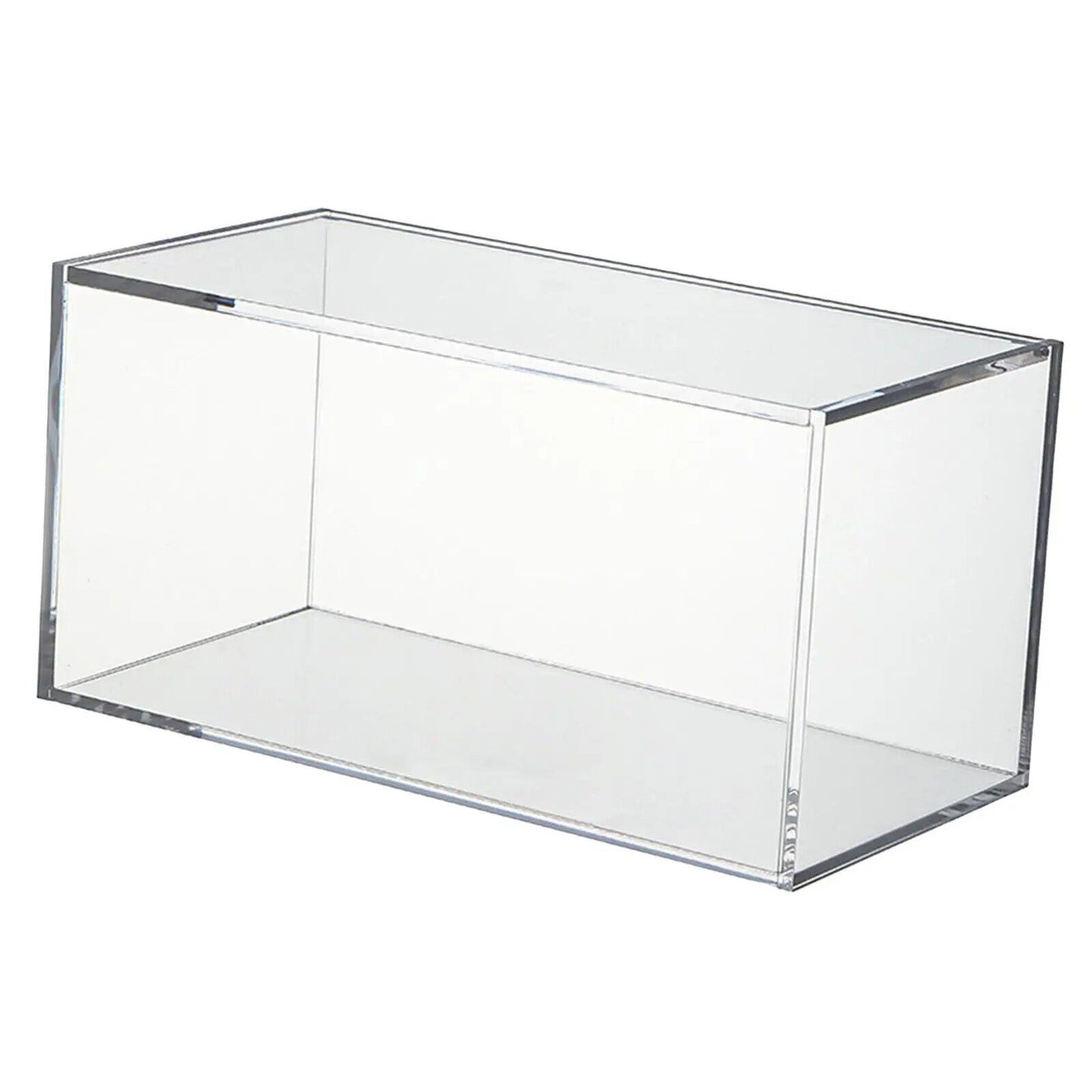 Storage Boxes Acrylic Office Supply Food Container Display Case 20.3x10.3x10.3cm