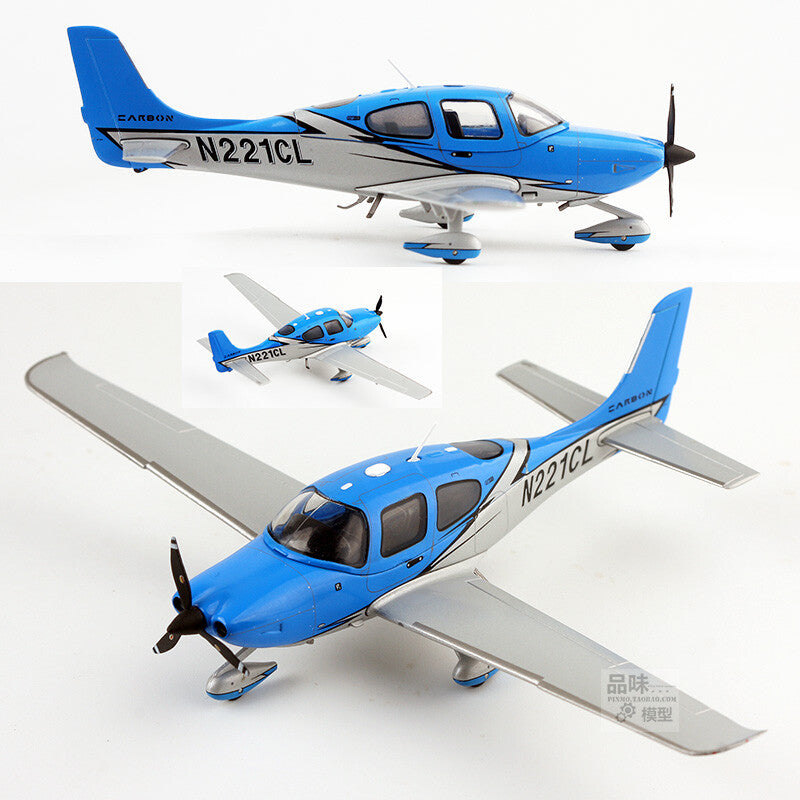 GeminiJets 1/72 Cirrus SR22 Single Engine Aircraft N221CL Alloy Model
