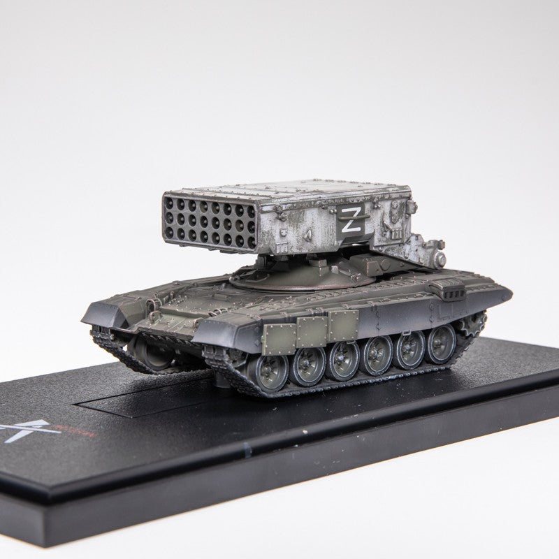 1/72 Russian TOS-1 flamethrower tank Finished product model
