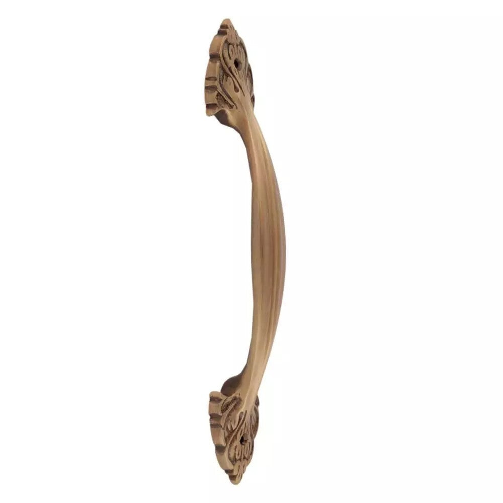 Set of 2 Antique Brass Door Handle In Antique Finish Home Decor