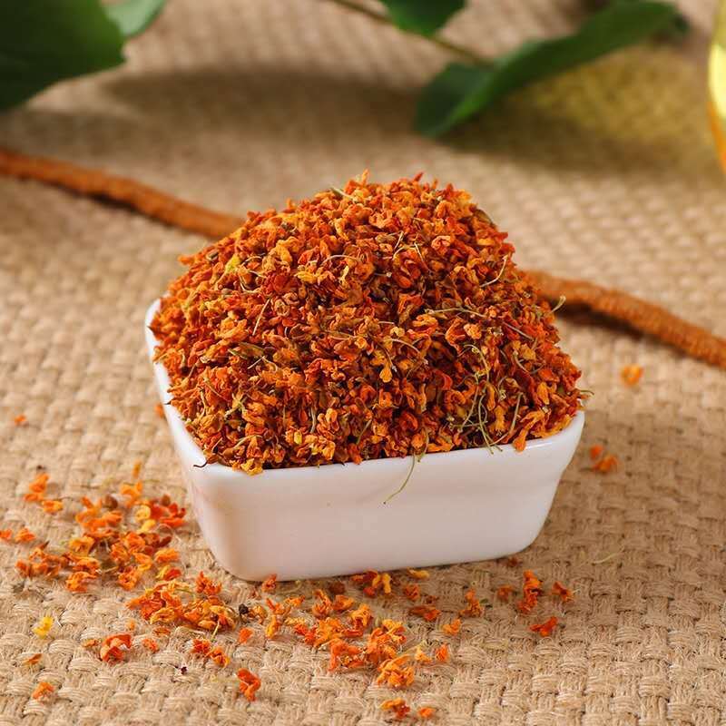 100% Natural Sweet Red Osmanthus Aromatherapy Tea * Dry Guangxi Danji Flower Tea-