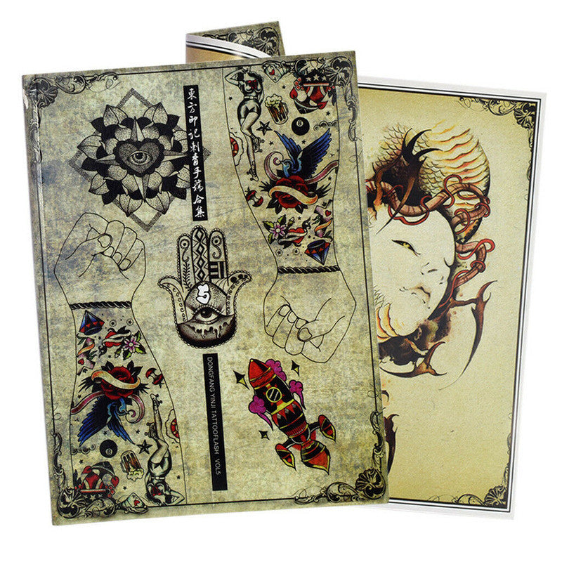 Tattoo Book Traditional Body Art Tattoo Flash Book Designs Tattoo Reference Book