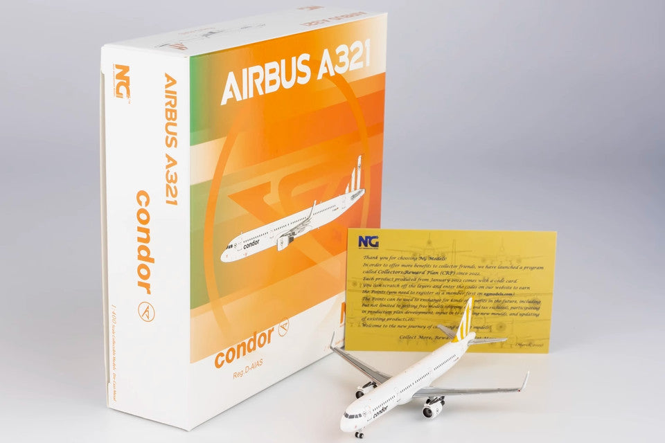 1:400 NG Model Condor AIRBUS A321 Passenger Airplane Diecast Aircraft Model