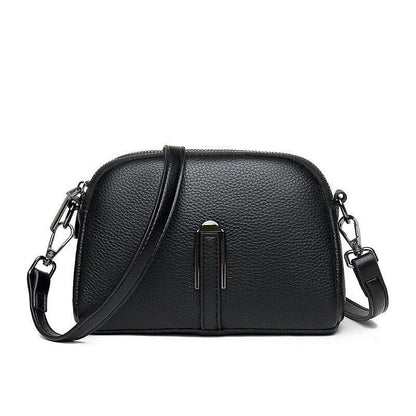 Fashion Crossbody Purse Handbag Genuine Leather Vintage Shoulder Bag 20*14*8 CM