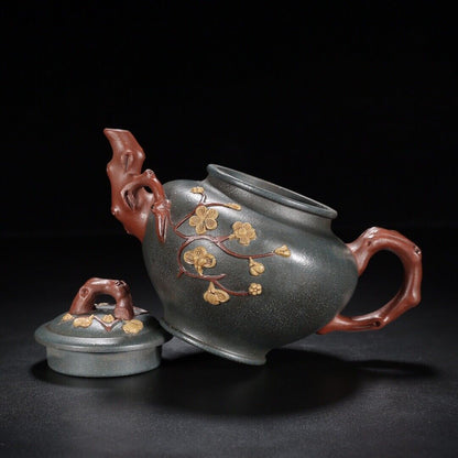 Chinese Yixing Zisha Clay Handmade Exquisite Teapot（报春 底款：汪寅仙）