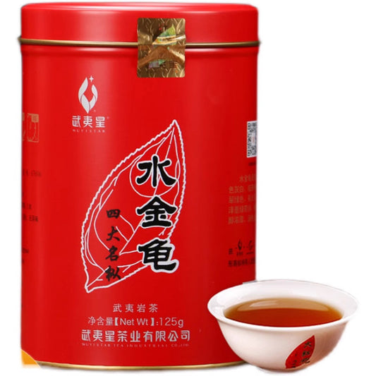 Wuyi Star Shui Jin Gui Golden Water Turtle Fujian Rock Tea Oolong Tea 125g Tin