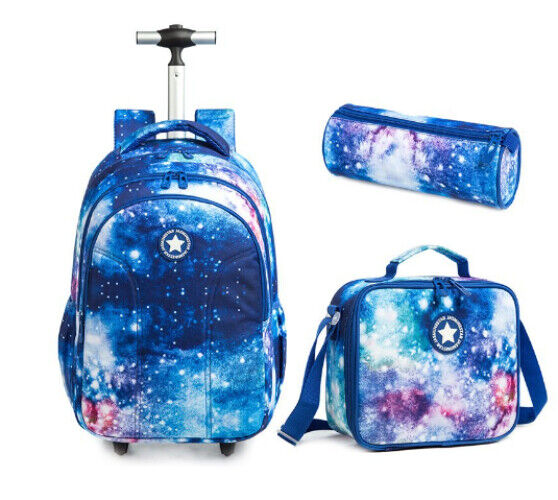 Kids Bag Wheels School Backpack Children School Backpack Girls Travel Bags