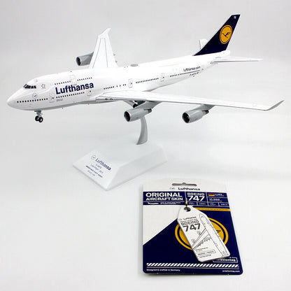 JC Wings LUFTHANSA FOR BOEING 747-400 D-ABTE 1:200 DIECAST plane Pre-built Model