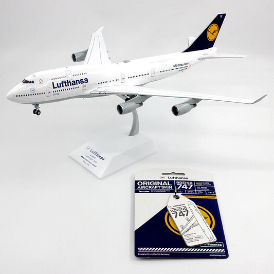 JC Wings LUFTHANSA FOR BOEING 747-400 D-ABTE 1:200 DIECAST plane Pre-built Model