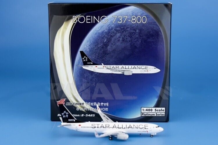 1:400 Phoenix AIR CHINA STAR ALLIANCE BOEING 737-800 Airplane Diecast Model