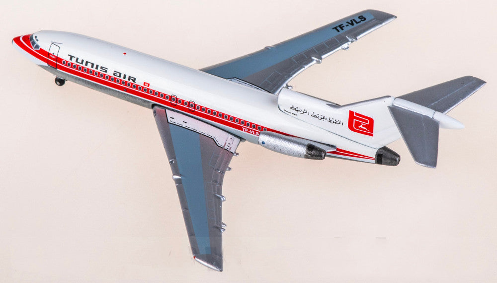 1:400 AeroClassics Tunisair Boeing 727-200 TF-VLS Airplane Diecast Plane Model