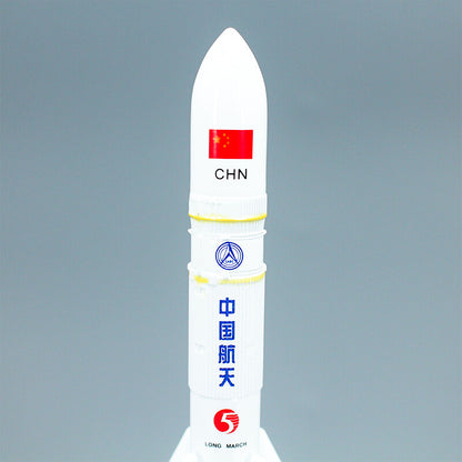 1:300 26CM China Long March CZ-5 Carrier Rocket Diecast Aerospace Model